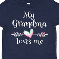 thumbnail image 4 of Inktastic My Grandma Loves Me- Heart Grandchild Boys or Girls Toddler T-Shirt, 4 of 5
