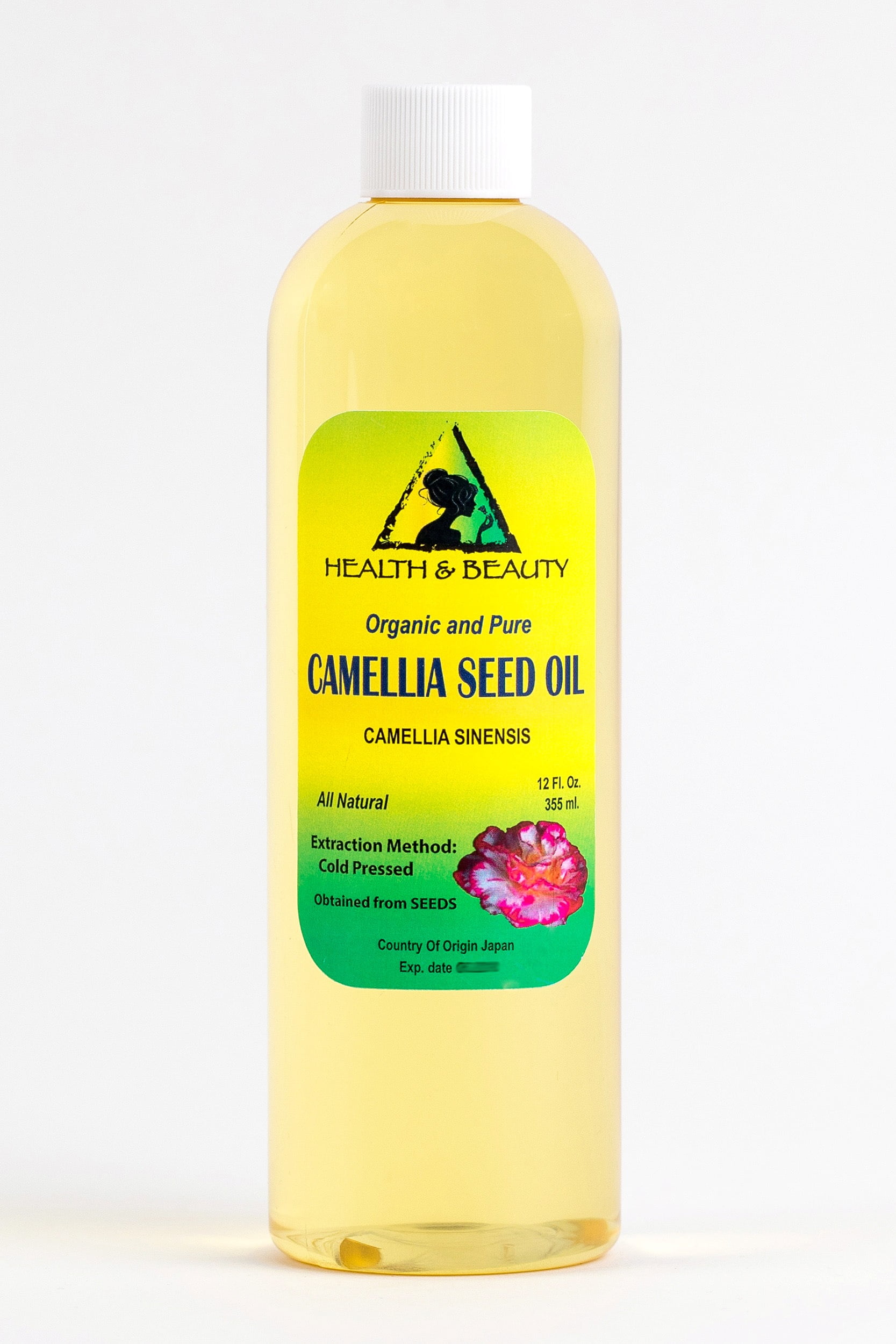 Camellia / Camelia Seed Oil Refined Organic Carrier Cold Pressed 100% Pure 24 oz