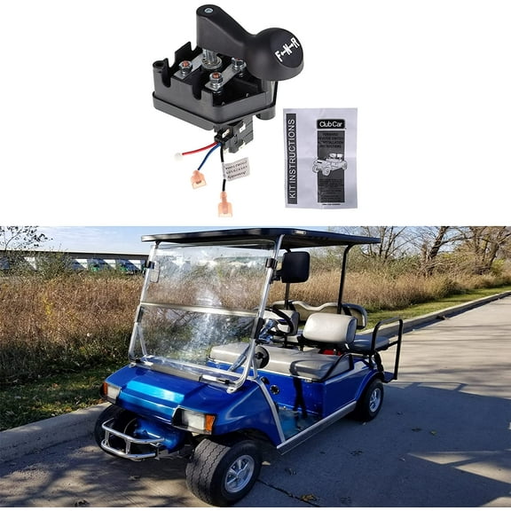 SEBLAFF Forward & Reverse Switch Assembly For 1991-UP Club Car DS 36V Golf Cart