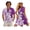 Blue Palm Stripes, variant on Polynesian Matching Couple Outfits Men's Button Down Shirt Casual Beach Blouse Tops and Womens Sleeveless Dress Patchwork Elastic Waist Summer Hawaiian Sundress