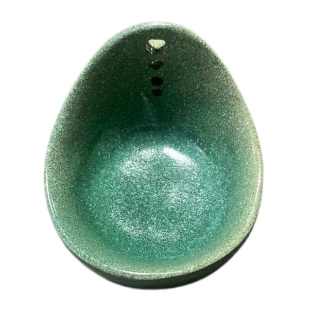 Herb Stripper Bowl Agujeros Redondos Resin Cilantro Leaf () Azul