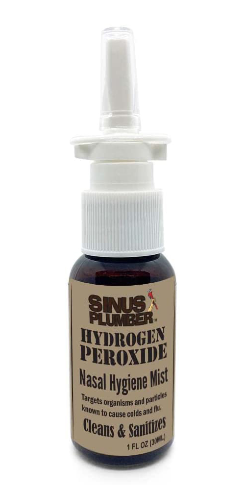 Buy Sinus Plumber Hydrogen Peroxide Nasal Spray and Throat Spray Combo