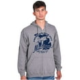 thumbnail image 4 of Popeye Michigan MI Local State Pride Zip Up Hoodie Men's Women's Brisco Brands S, 4 of 5