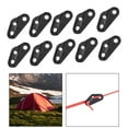 thumbnail image 1 of 10x hebils de cuerda Macarena para Wigwam guyline negro 5mm, 1 of 8
