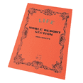 thumbnail image 3 of Life Noble Section Notepad [Bound On Top]: 8 in. x 12 in. (Orange Cover, Gridded Pages), 3 of 5