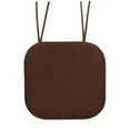 thumbnail image 4 of Memory Foam Honeycomb Non-Slip Back Chair Cushion Pad with Ties 2, 4, 6 or 12 Pack, 4 of 5