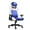 Blue White, variant on Ergonomic Gaming Chairs for Adults with High-Density Memory Foam | Swivel Comfortable Office Chair, Big and Tall Video Game Chair, High Back Computer Chair for Home, Office, White Black