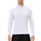 thumbnail image 1 of Camiseta deportiva para hombre, camisetas de fitness elásticas con cremallera de un cuarto de manga Abanopi XX-grande, 1 of 7