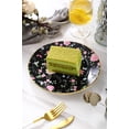 thumbnail image 3 of Loymokinar 8 platos de aperitivo de porcelana con plato redondo de cerámica para servir postre para pan, postre, aperitivos, ensalada y bocadillos (juego de 6) (floral), 3 of 5
