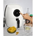 thumbnail image 2 of CRUX 3.7QT Digital Air Fryer - White, 2 of 5