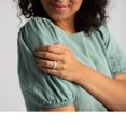 thumbnail image 2 of Enso Rings Thin Bevel Series Silicone Ring - Misty Gray - 7, 2 of 7
