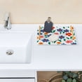thumbnail image 7 of Ryvnso Flowers Floral Bathroom Tray Vanity Countertop Trays Acrylic Organizer, 7 of 7