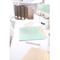 thumbnail image 6 of Decorative File Folders - 1/3 Cut Tabs Gold File Folders - Letter Size - Set of 12-2 Each of 6 Cute File Folders Patterns with Gold Foil (Pink Aqua and Cream), 6 of 6