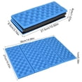 thumbnail image 3 of Colchonetas para Acampar Almohadillas Plegables de Espuma Sillones de Asiento de Alfombra Impermeable para Acampar (Blue+Black) EOTVIA NO, 3 of 6