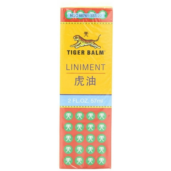 Tiger Balm Pain Relieving Comfort Liniment, Non-Staining, 2 Oz, 2-Pack