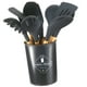 thumbnail image 4 of Juego de utensilios de cocina, kit de utensilios de cocina, utensilios de cocina de silicona, juego de utensilios de cocina con mango de madera, diseño elevado, 4 of 5