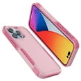 thumbnail image 7 of for iPhone 14 14 Pro Max 14 Plus Case, 2 in 1 Heavy Duty Armor Shockproof Tough Hybrid Dual Layer Rubber Drop Protection Soft Bumper Rugged Protective Phone Cover Case for iPhone 14 Pro -Pink, 7 of 7