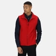 thumbnail image 2 of Regatta - Chaleco Flux Softshell Repelente al Agua y al Viento para Hombre (Rojo Clásico), 2 of 4