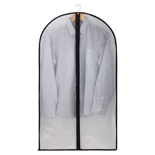 Funda antipolvo para ropa Funda antipolvo lavable para ropa Bolsillo para colgar abrigos