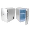 thumbnail image 1 of Mini Refrigerador, Viaje De Bajo Ruido Feidge Uso Múltiple AC100-240V Refrigerador Y Calentador 36W Con Adaptador De Enchufe De Coche DC12V Para Acampar, 1 of 7