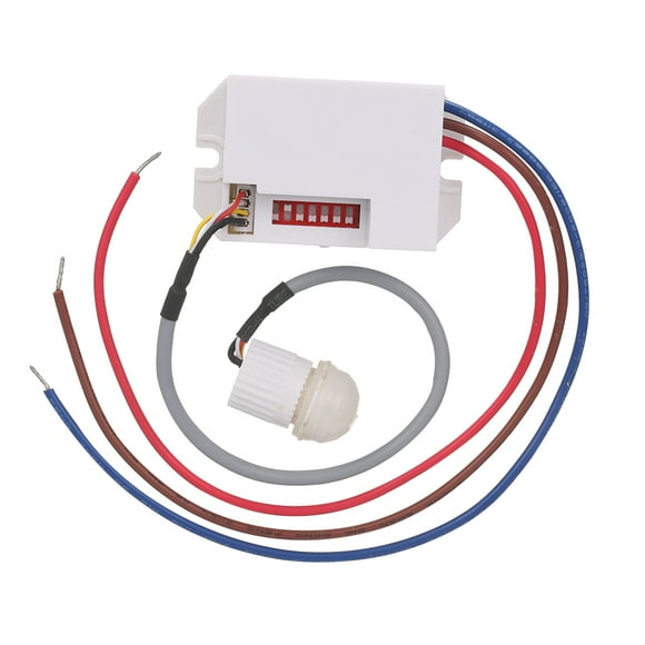 AC Human Body Motion Induction PIR Infrared Sensor Switch Movement Detector Intelligent Automatic Light Switch Time Delay Lamps Controller For The Corridor/Stairs