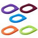 thumbnail image 4 of unbranded 5Ud Toilet Seat Pads Soft Material O-Shaped Cover Assorted Color Bathroom Use, 4 of 6