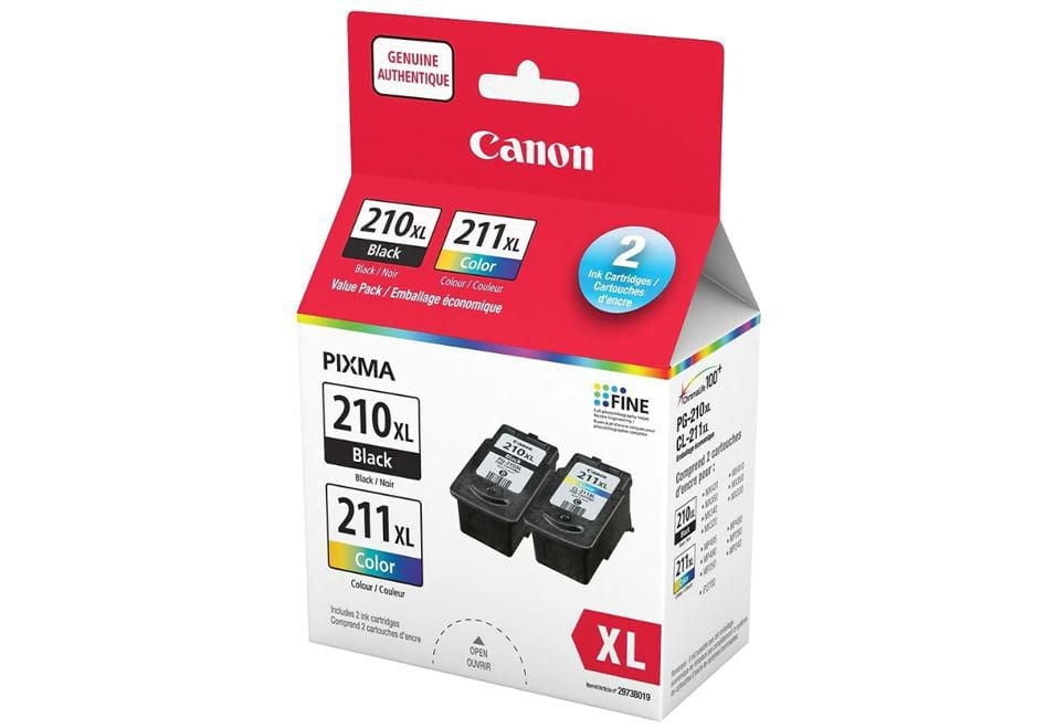 Canon - Encre - PG-210XL/CL-211XL Tricolore