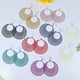 thumbnail image 5 of Pendientes de cobre Qarigey 1 par redondos elegantes AP015713-06, 5 of 6
