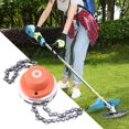 thumbnail image 4 of Multifunctional Brush Cutter Head High Strength Chain Head Mower Accessories Suitable for A Variety Of Terrains Efficient Weeding,1*Mowing Machine, 4 of 9