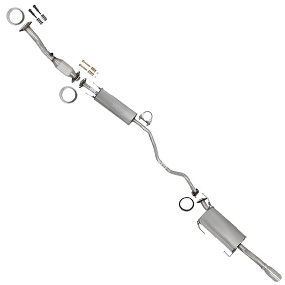 Northeastern Exhaust EPA Approved Rear Catalytic, Resonator & Muffler Kit Fits 2013–2019 Nissan Sentra 1.8L Direct Fit