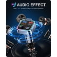 thumbnail image 2 of Transmisor FM LENCENT Bluetooth 5.3 con cargador tipo C PD 30W+, 2 of 8