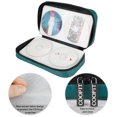 thumbnail image 4 of Coofit CD Case 96 Capacity Nylon Heavy Duty DVD Holder CD Organizer CD Storage Case, 4 of 10