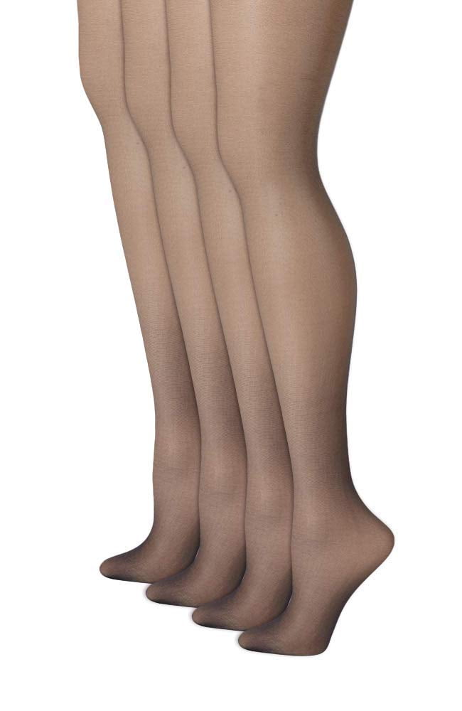 NY Lingerie Multi Packs Silk Reflections Control Top Sandalfoot