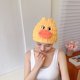 thumbnail image 1 of Gorro para el pelo para niños, gorro absorbente con orejas de conejo de dibujos animados de vellón coral, gorro de ducha para adultos y mujeres, 1 of 6