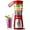 Red, variant on Smoothie Blender for Smoothies - Personal Blender for Shakes, Frozen Drinks, Baby Food & More, 15oz Travel Cup and Lid, Durable Stainless Steel Blades for Powerful Blending Performance, Red
