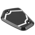 thumbnail image 3 of Tapa de depósito de líquido de frenos delanteros de aleación de aluminio para Honda GL1800L Goldwing 1800 2018-2020Negro, 3 of 5
