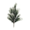 thumbnail image 2 of Realistic Artificial Pine Needles for DIY Christmas Decor - Flexible Plastic Evergreen Branches for Wreaths, Bouquets, Vase Fillers - Snowy Forest Scene Holiday Home & Outdoor Decoration, 2 of 6