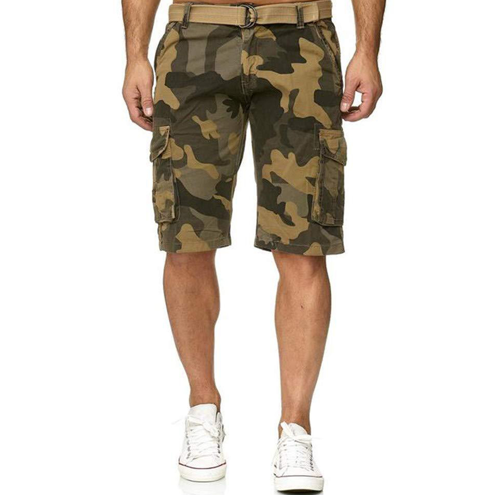 Summer Military Camo Short Pants Homme 