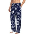 thumbnail image 6 of Naloa Snowflakes2 Pajama Pants Men, PJ Bottoms, Sleep & Lounge Pants-XX-Large, 6 of 6