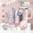 thumbnail image 3 of Sweet 16 Gifts for Girls, Sweet 16 Stainless Steel Tumbler with Handle & Straw, 16th Birthday Gifts for Girl, 16 Year Old Birthday Gift, Gifts for Mothers Day, 3 of 6