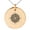 Rose, variant on Stainless Steel Nautical Needle Dial Compass Engraved Small Medallion Circle Charm Pendant Necklace