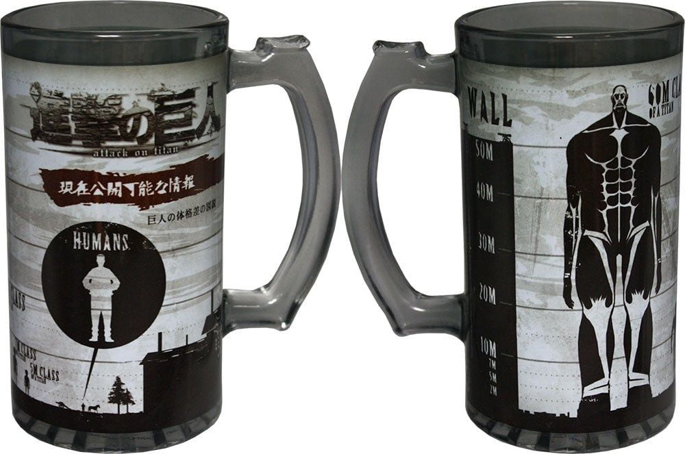 Attack on Titan Class Beer Mug by Classic Imports