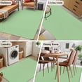 thumbnail image 6 of Light Green Area Rugs 4x6 for Living Room, Farmhouse Solid Green Color Modern Art Non Slip Washable Rug Runner, Low Pile Indoor Floor Carpet Mat Bathroom Rugs for Bedroom, Kids Room, 6 of 9