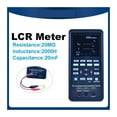 thumbnail image 2 of Digital Bridge LCR Meter Portable Handeld Inductance Capacitance Resistance Measurement Tester Tools ,Easy to Use, 2 of 5