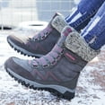 thumbnail image 6 of RIBONGZ Women Snow Boots Warm Winter Shoes, 6 of 6