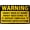 Warning Sign 5, variant on Vintage Metal Tin Retro Warning Honey Bees at Work Sign - 12×8 Inches, Proceed with Caution, Farm Garden Garage Home Bar Cafe Club Outdoor Decor
