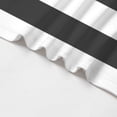 thumbnail image 5 of NOEGOEU Mens Short Sleeve T Shirts Striped Casual Crewneck Basic Shirt Stretch Summer Beach Tees (Black,M), 5 of 8