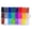 24 Colors 4300PCS, variant on Melty Fusion Colored Beads Arts and Crafts Pearler Set for Kids - 5mm Bead Pegboards for Age 5 6 7 Activity Gift Colors 4300PCS