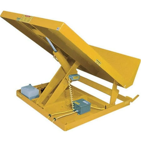 Scissor Lift Table, Blue - 54 x 48 in. - 4000 lbs