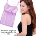 thumbnail image 2 of Modal women's wireless one-piece camisole with chest pad upgraded yoga bottoming shirt underwear, 2 of 6